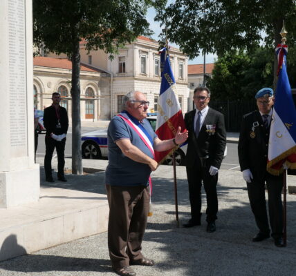80 ans après l’armistice de 1945, La SNCF, les Cheminots, la Mairie de Marseille et du 1er Secteur commémorent  l’armistice !