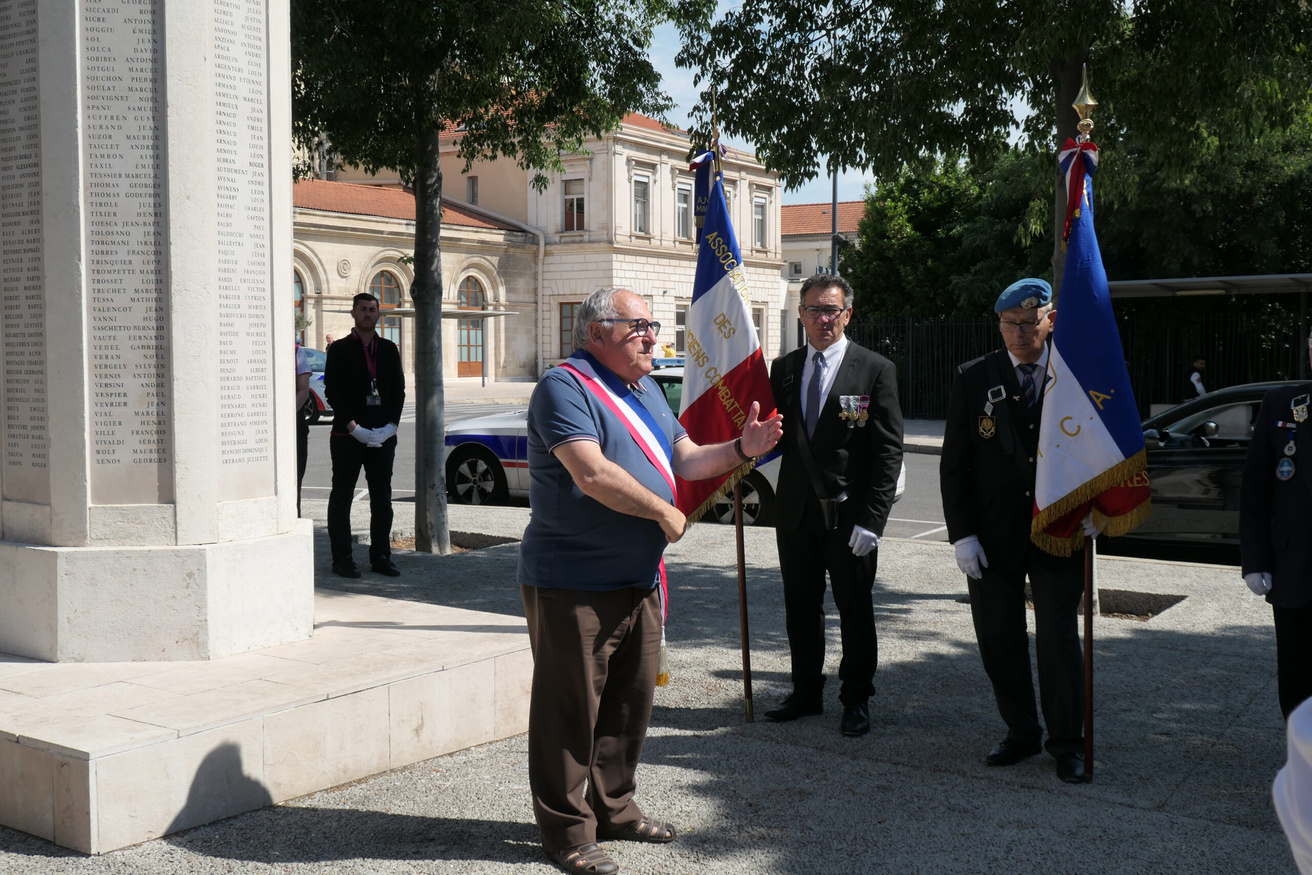 80 ans après l’armistice de 1945, La SNCF, les Cheminots, la Mairie de Marseille et du 1er Secteur commémorent  l’armistice !